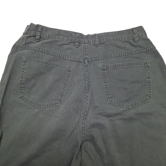 Christopher and Banks Capri Pants Beaded Cropped Green Embelished Womens 14 - Picture 5 of 7